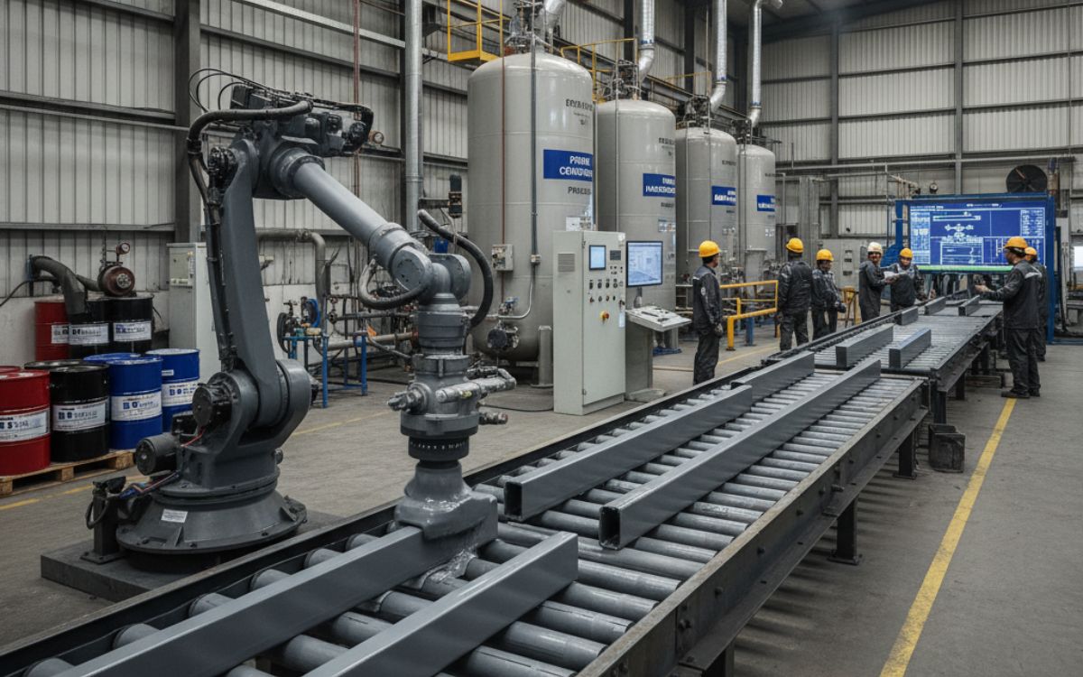 recubrimientos industriales para metales